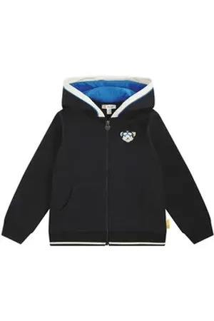 Steiff Strickjacke Sweatjacke Racer blau 110