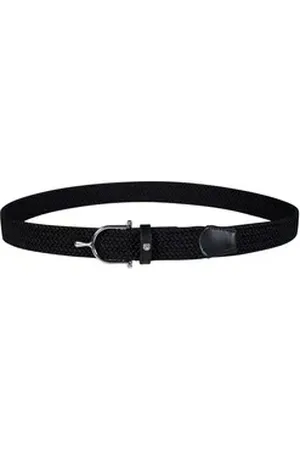 Hkm Hüftgürtel Stretchgürtel -Ann- schwarz|silberfarben 85