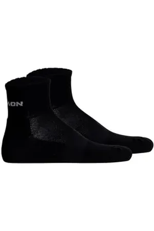 Salomon Sportsocken Unisex Socken 2er Pack Baumwolle EVASION ANKLE 2P (Packung, 2er Pack) schwarz 39-41