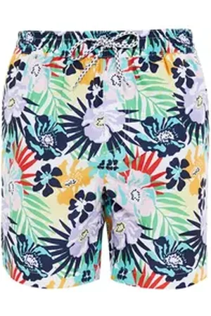 Threadbare Badehose THB Brava (1-St) mit verstellbarem Bund bunt L