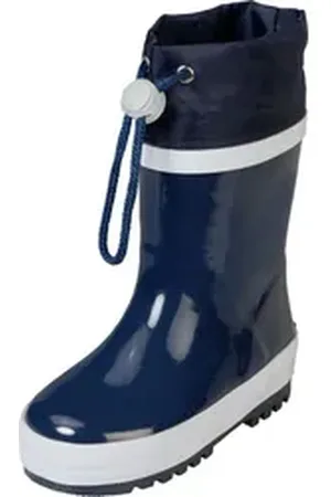 Playshoes Gummistiefel Gummistiefel Basic gefüttert, in marine, Größe 26/27 blau