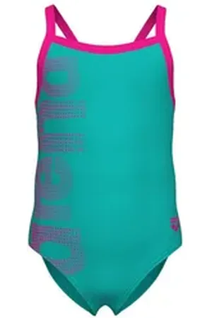 Arena Badeanzug Mädchen Badeanzug LOGO ONE PIECE 003605 grün 98