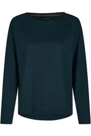 ELBSAND Langarmshirt Damen Langarmshirt Tinna blau S