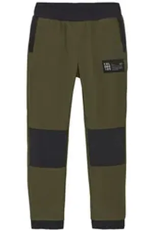 Color Kids Zip-off-Hose COFleece Pants bequeme Zip-off-Hose grün 104