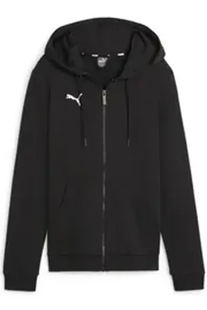 PUMA Sweatjacke Damen Sweatjacke teamGOAL Casuals Hooded Jacket 658597 schwarz L