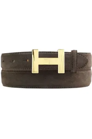 BELTINGER Ledergürtel Damen-Gürtel HELEN aus Veloursleder 3,0 cm - Velour-Ledergürtel für Da (1-St) braun 100 cm (Gesamtlänge 115 cm)