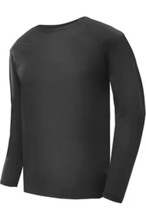 Skratta Thermohemd Herren Merino Thermounterwäsche Arne schwarz L