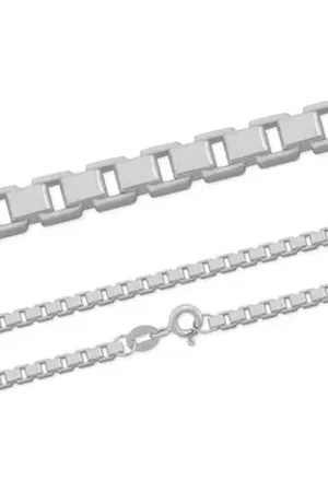 Firetti Collierkettchen Schmuck Geschenk Silber 925 Venezianerkettengliederung 1,0 mm breit silberfarben 42