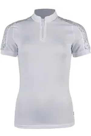 Hkm Funktionsshirt Funktionsshirt -Nelly- Kurzarm weiß XL