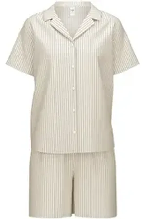 Calida Shorty Linen Nights Damen (2 tlg) beige XS (36/38)