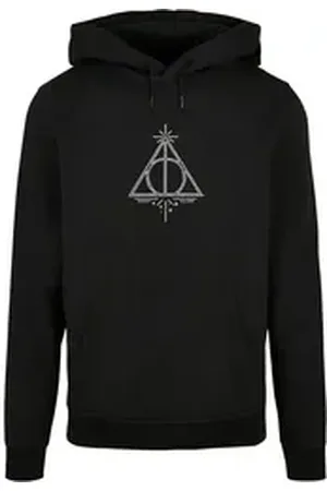 Absolute Cult Kapuzensweatshirt Herren Harry Potter - Death Hallows Basic Hoody (1-tlg) schwarz 5XL