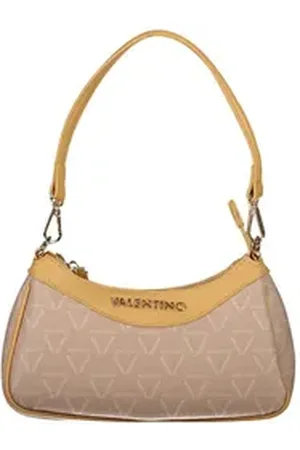 VALENTINO BAGS Umhängetasche, Elegante beigen Damenschultertasche mit recyceltem Material & Logo beige