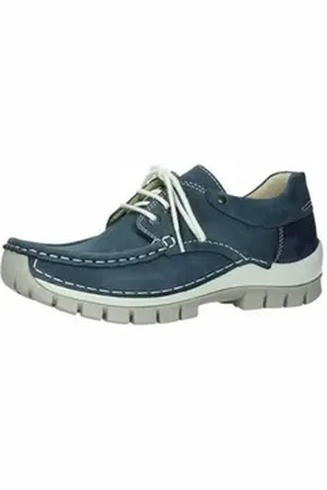 Wolky Blau blau regular fit Schnürschuh (1-tlg) blau 42 EU
