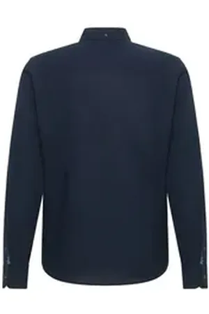 Mustang Langarmhemd Herren Style Rawlins blau XL
