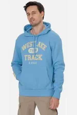 Key Largo Hoodie MSW KLWEST LAKE hoody blau S