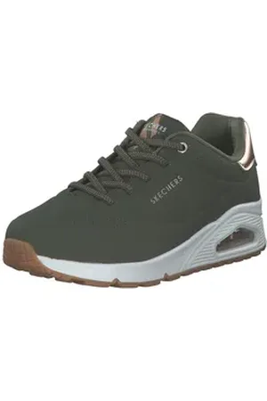 Skechers 155196 OLV Uno Shimmer Away Schnürschuh grün 37 EU