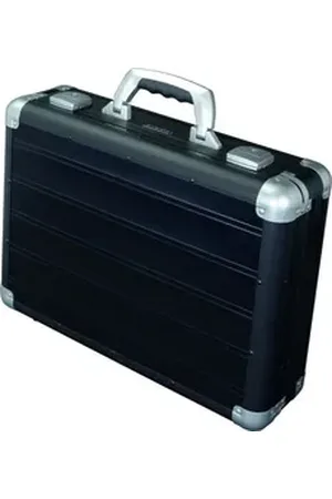Alumaxx Aktentasche Attache-Laptopkoffer Venture schwarz matt schwarz