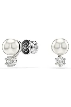 Swarovski Paar Ohrstecker weiß