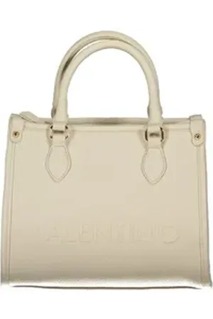 VALENTINO BAGS Umhängetasche, Beige Damenschultertasche mit Logo & recyceltem Material im Trend beige