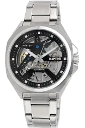 Raptor Quarzuhr RA20410 AUTOMATIK Herrenuhr, 5ATM, vintage, Skelettuhr