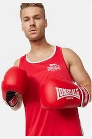 Lonsdale London Trainingsshirt Amateur Singlet rot S
