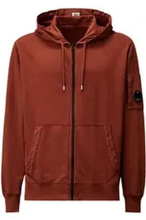C.P. Company Sweatjacke Open Jacke Freizeitjacken Herren Baumwolle braun M