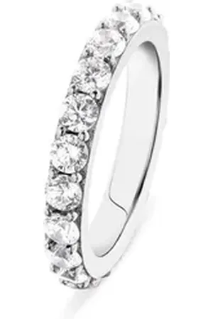 FAVS Silberring Damen-Damenring 925er Silber 21 Zirkonia, Zirkonia, synthetisch silberfarben 56