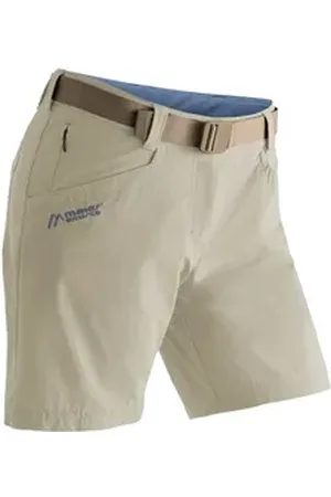 Maier Sports Funktionshose Lulaka Shorts Women - kurze Wanderhose Damen braun 38