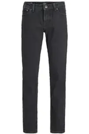 JACK & JONES Junior Regular-fit-Jeans JJICLARK JJORIGINAL MF 912 JNR schwarz 176