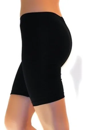 Yeset Shorts Kinder Shorts Sport Pants 1/2 Baumwolle Jungen Mädchen schwarz 122