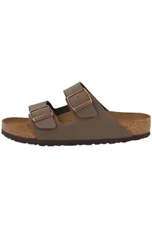 Birkenstock Arizona Birko-Flor Nubuk normal Unisex Erwachsene Sandale braun 48 EU