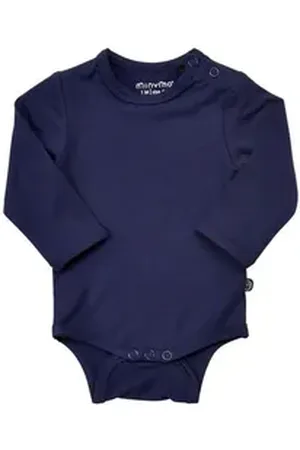 Minymo Langarmbody Body Langarm Navy Bamboo 80