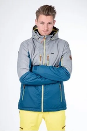 CNSRD Skijacke JOHN CS MEN mit hochschließendem Kragen und Kapuze blau XL