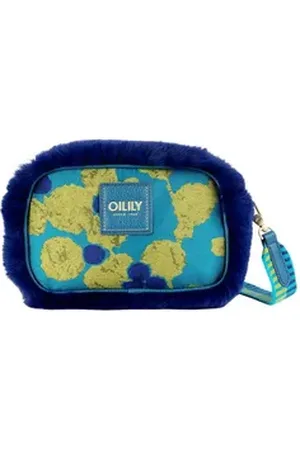 Oilily Schultertasche Xion Shoulder Bag Jolene Jacquard blau