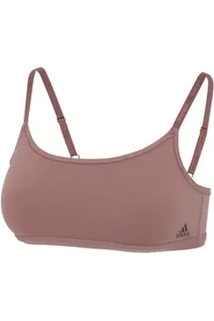 adidas Sportswear Bustier Scoop Bralette - Sport Active Micro Body Fit bh bra-lette bustier rosa XL