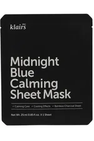 Dear, Klairs Gesichtsmaske Midnight Blue Calming Sheet Mask 25ml