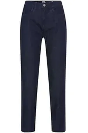 Brax 5-Pocket-Jeans Damen Jeans MARY S. Regular Fit (1-tlg) blau 36