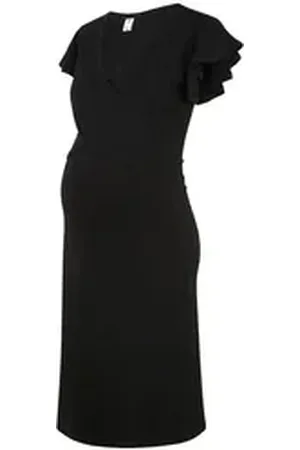 Bebefield Midikleid (1-tlg) Volant schwarz 38