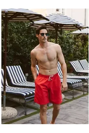 Big Star Badeshorts RAFAELSIN rot L