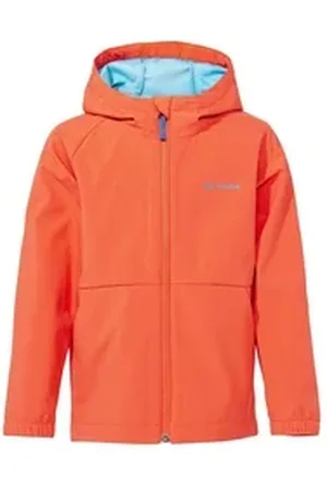 Vaude Outdoorjacke Kids Kinich Jacket (1-St) leichte Kinder Softshelljacke für Alltag und Freizeit blau hüftlang | 122/128