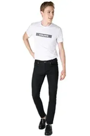Colins Stretch-Jeans Karl Straight Fit Herren Jeans Hose mit Niedriger Taille und Geradem B 32-34