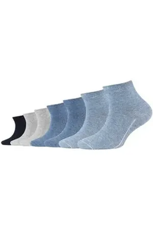 Camano Kurzsocken Kurzsocken 7er Pack blau 31/34