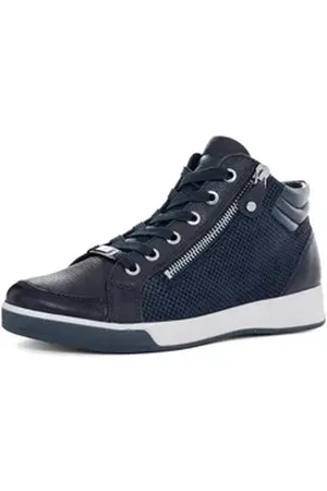 ARA Damen Sneaker Rom Sneaker blau 41,5 EU
