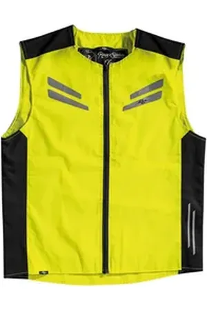 Rusty Stitches Sweatweste Safety Vest Stewart gelb 4XL