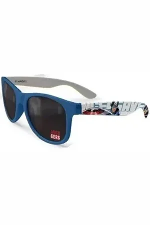 Marvel Sonnenbrille Avengers Kinder Jungen Sonnenbrille Drei Motive zur Wahl blau