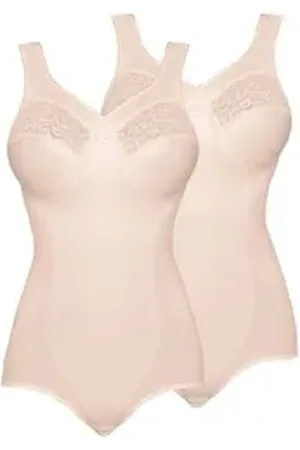 Susa Body 2er Pack Korselett Basic (Spar-Set, 2-tlg) 360° Shaping beige 110D