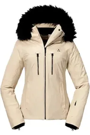 Schöffel Skijacke Baracon Damen beige 42