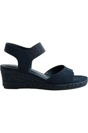 Next Forever Comfort® Sandalen mit elastischem Riemen Keilpumps (1-tlg) blau 38 EU