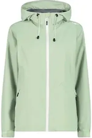 CMP Regenjacke Damen Regenjacke FIX HOOD JACKET grün 48