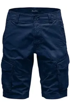 amaci Cargoshorts RIVERLEA Cargoshorts Herren Bermuda Short Hose Regular Fit blau W29